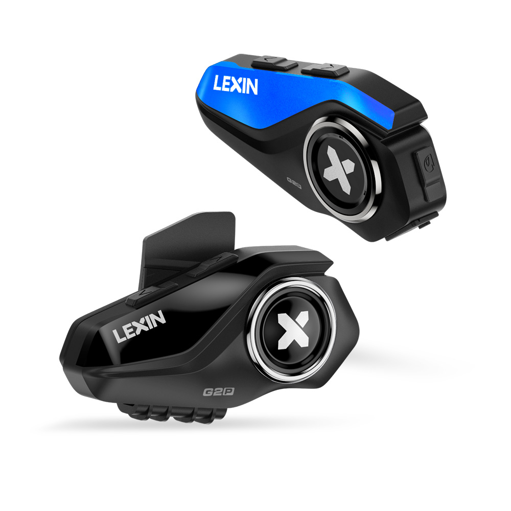 Full Face Motorcycle Helmet With Bluetooth - Беспроводные Bluetooth-гарнитуры Lexin G2P (2 шт.)